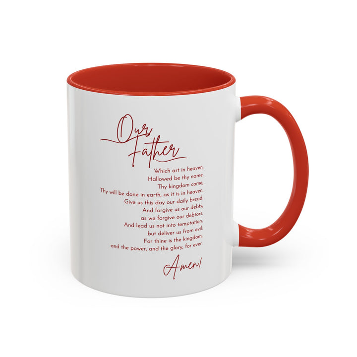 Ceramic Gift Mug - Our Father Prayer