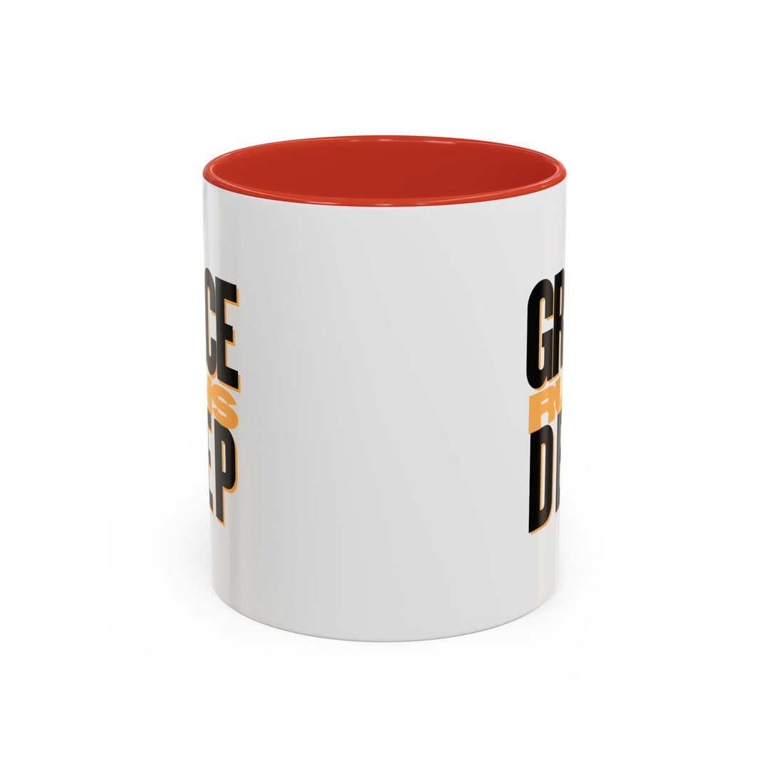 Ceramic Gift Mug - Grace Runs Deep
