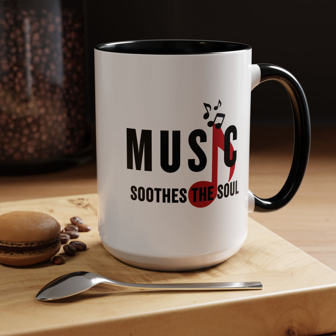Ceramic Gift Mug - Music Soothes the Soul