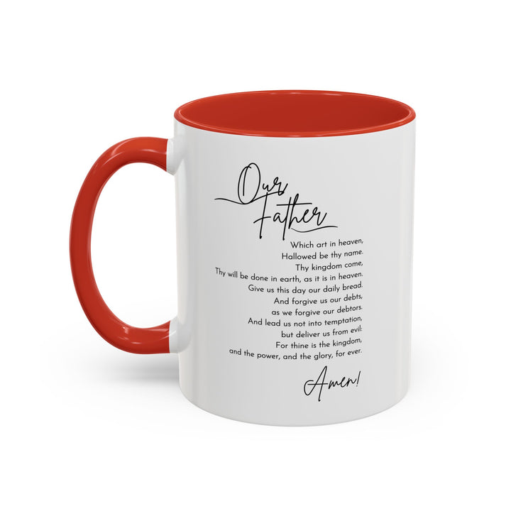 Ceramic Gift Mug - Our Father Prayer