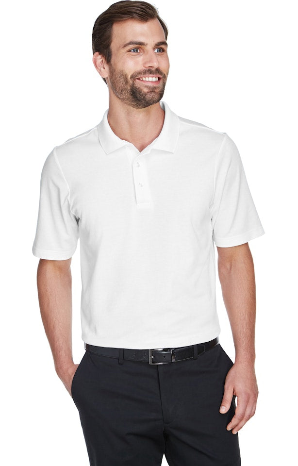 Devon & Jones CrownLux Performance Mens Plaited Polo | Embroidery