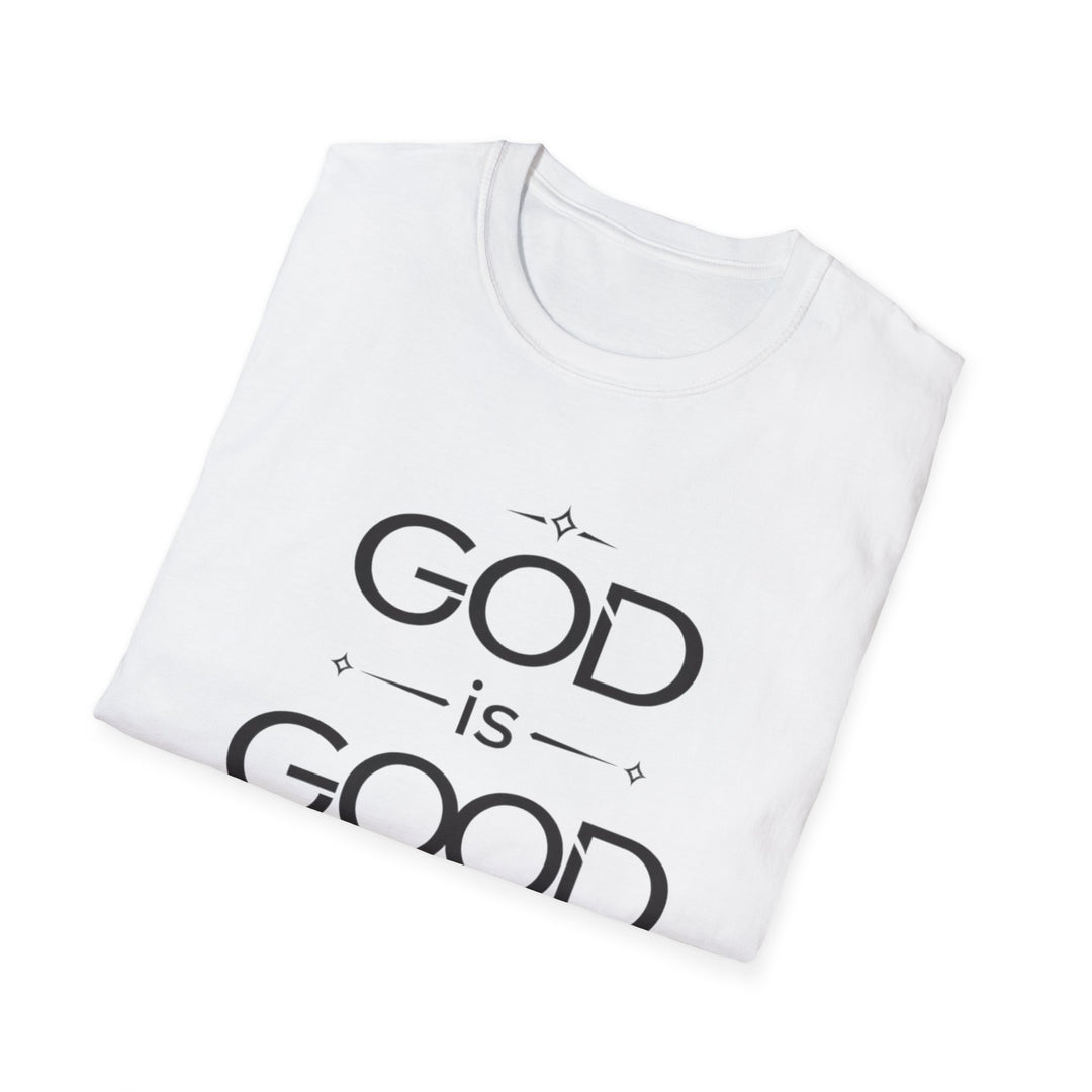Mens Graphic T-Shirt - God Is Good - Inspirational Tee