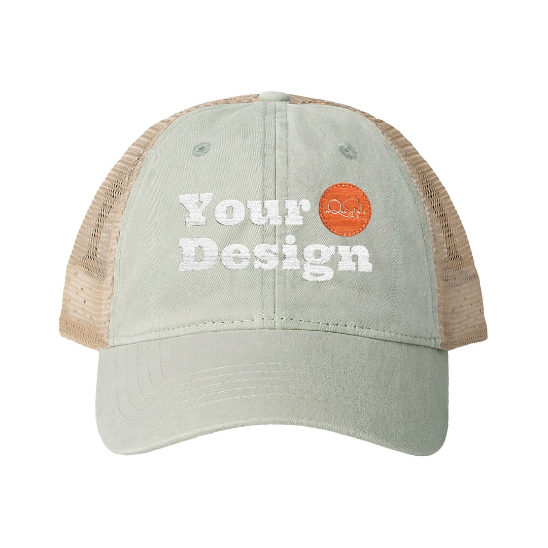 Womens Mesh-Back Embroidered Cap