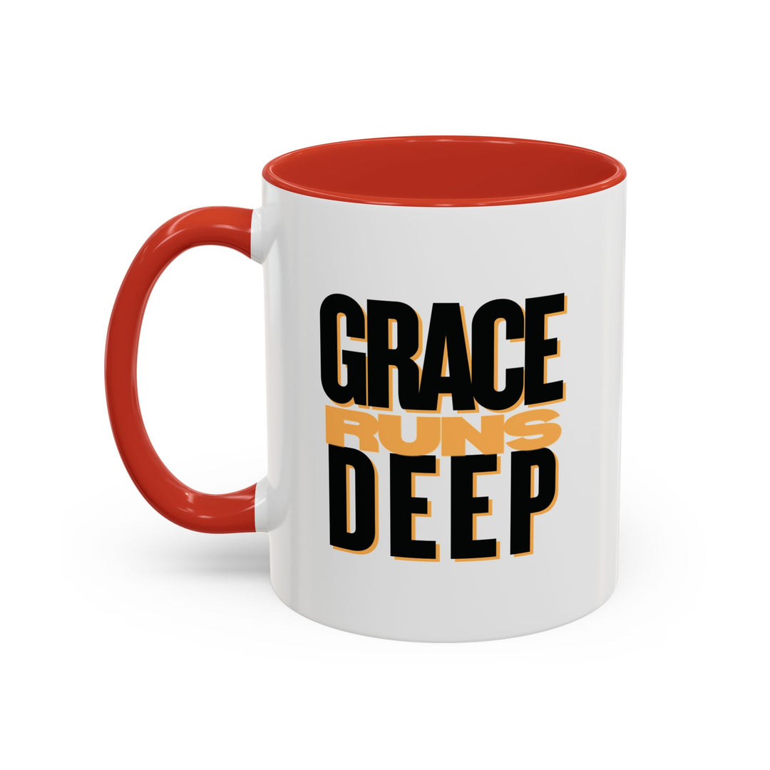 Ceramic Gift Mug - Grace Runs Deep