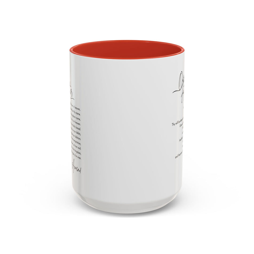 Ceramic Gift Mug - Our Father Prayer