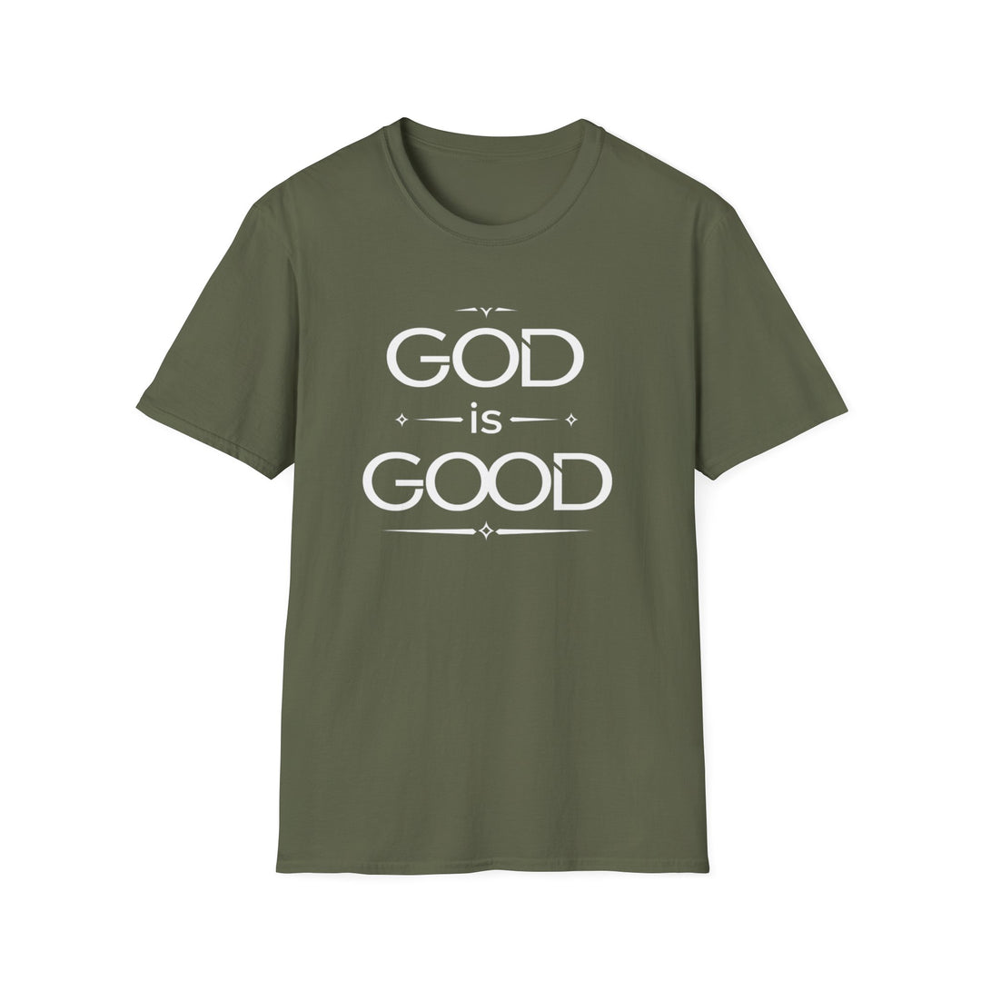 Mens Graphic T-Shirt - God Is Good - Inspirational Tee