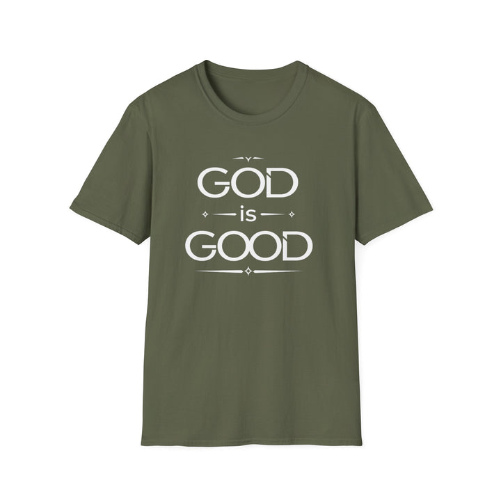 Mens Graphic T-Shirt - God Is Good - Inspirational Tee