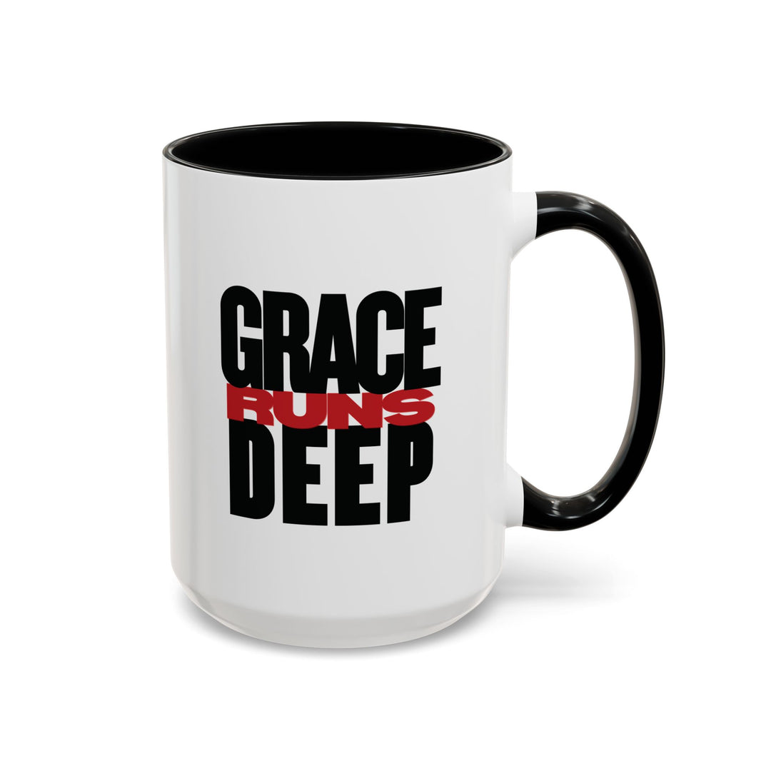 Ceramic Gift Mug - Grace Runs Deep