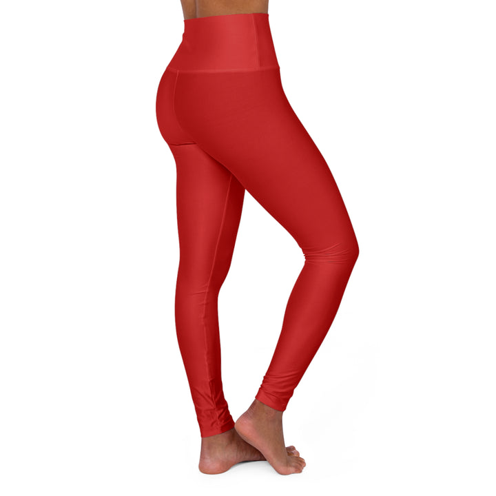 Womens High-waist Fitness Legging Yoga Pants Red - Womens | Leggings | Yoga