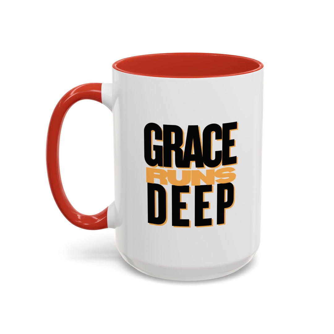 Ceramic Gift Mug - Grace Runs Deep