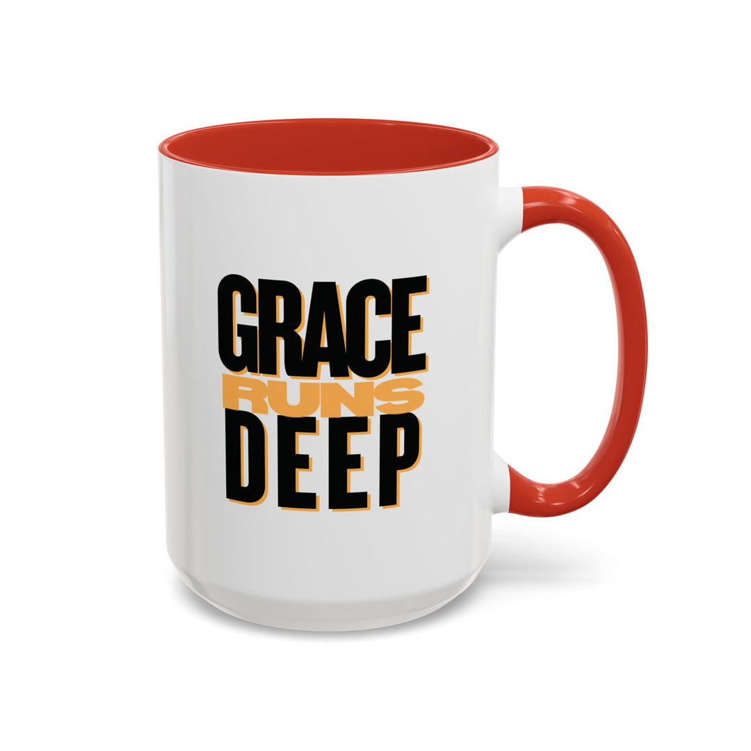 Ceramic Gift Mug - Grace Runs Deep