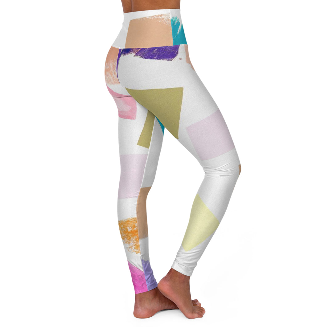 Womens High-waist Fitness Legging Yoga Pants Pastel Pattern - Womens | Leggings