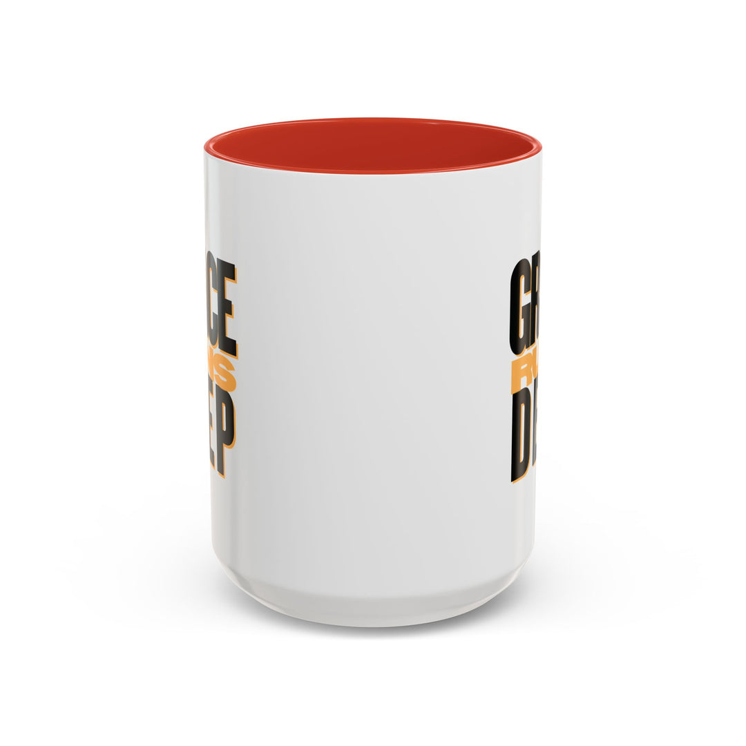 Ceramic Gift Mug - Grace Runs Deep
