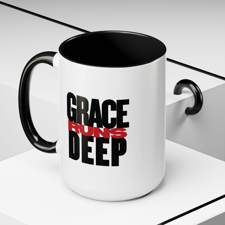 Ceramic Gift Mug - Grace Runs Deep