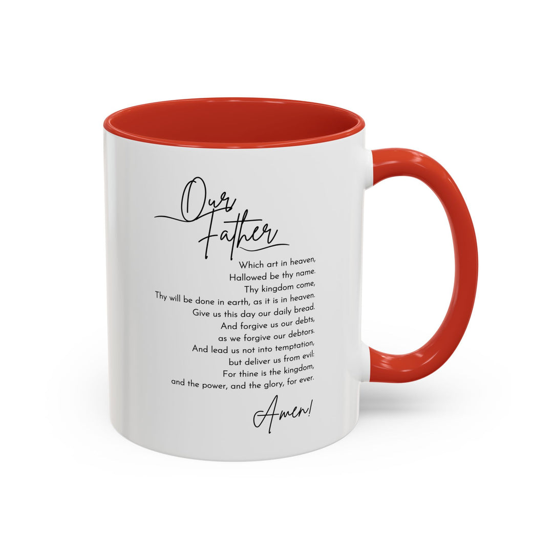 Ceramic Gift Mug - Our Father Prayer