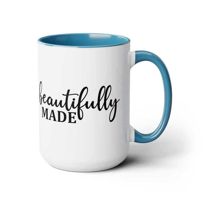 Accent Ceramic Coffee Mug 15oz - Beautifully Made - Inspiration Affirmation