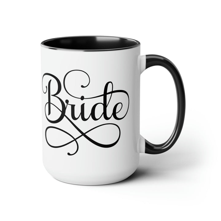 Accent Ceramic Coffee Mug 15oz - Bride Accessories Wedding - Decorative