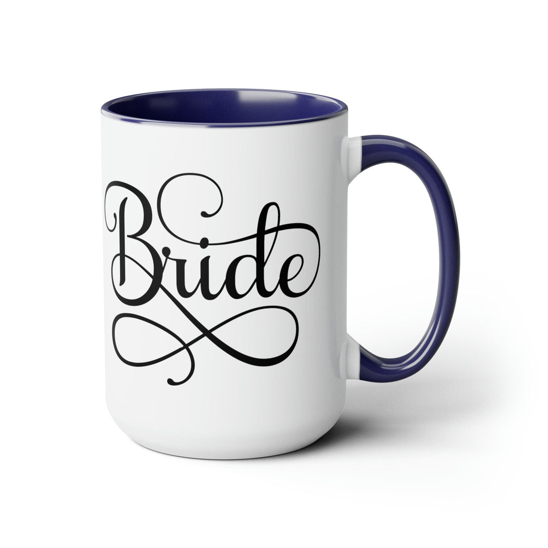 Accent Ceramic Coffee Mug 15oz - Bride Accessories Wedding - Decorative