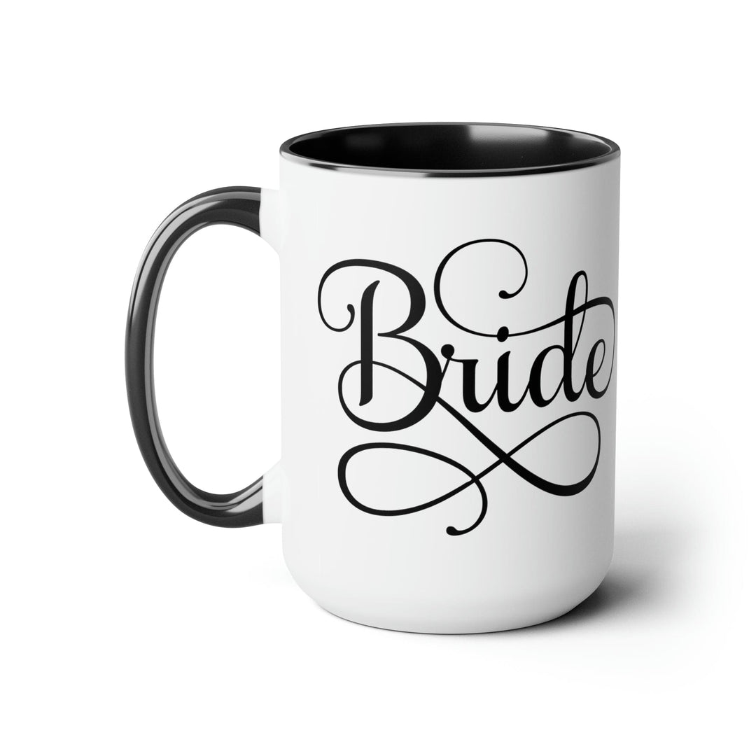 Accent Ceramic Coffee Mug 15oz - Bride Accessories Wedding - Decorative