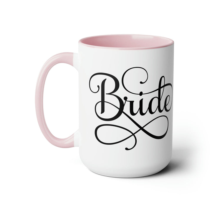 Accent Ceramic Coffee Mug 15oz - Bride Accessories Wedding - Decorative