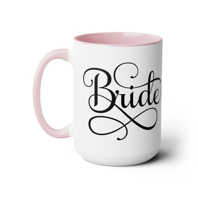 Accent Ceramic Coffee Mug 15oz - Bride Accessories Wedding - Mug