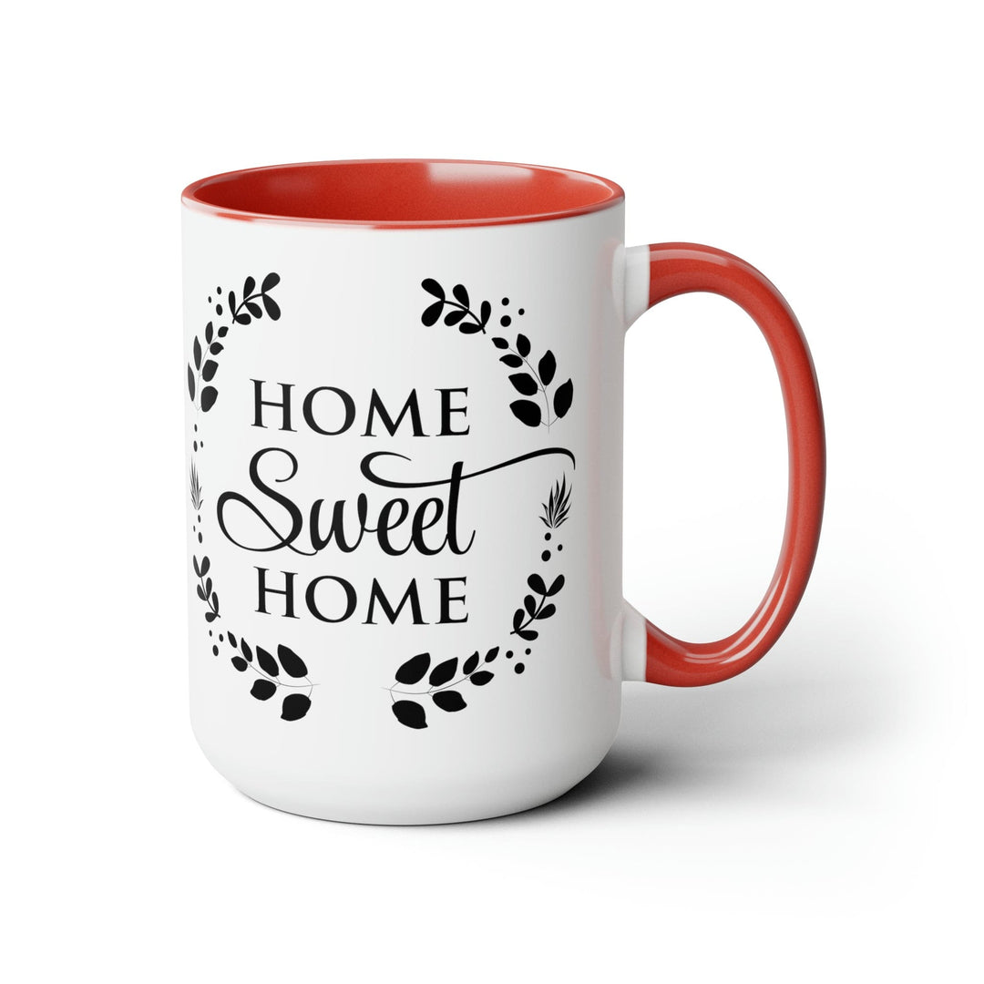 Ceramic Coffee Mug 15oz - Home Sweet Home - Decorative/Ceramic Mugs/15oz