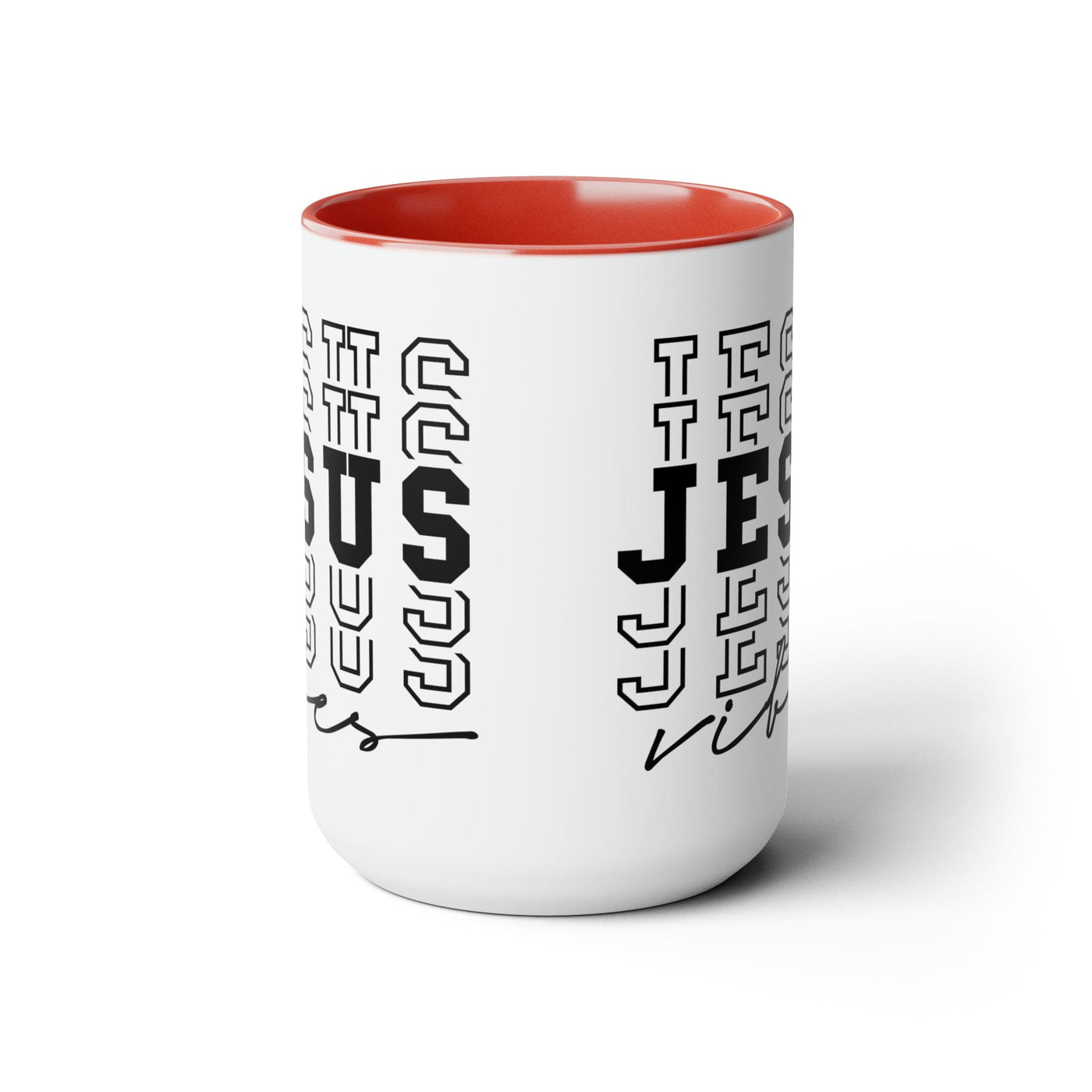 Accent Ceramic Coffee Mug 15oz - Jesus Vibes - Mug