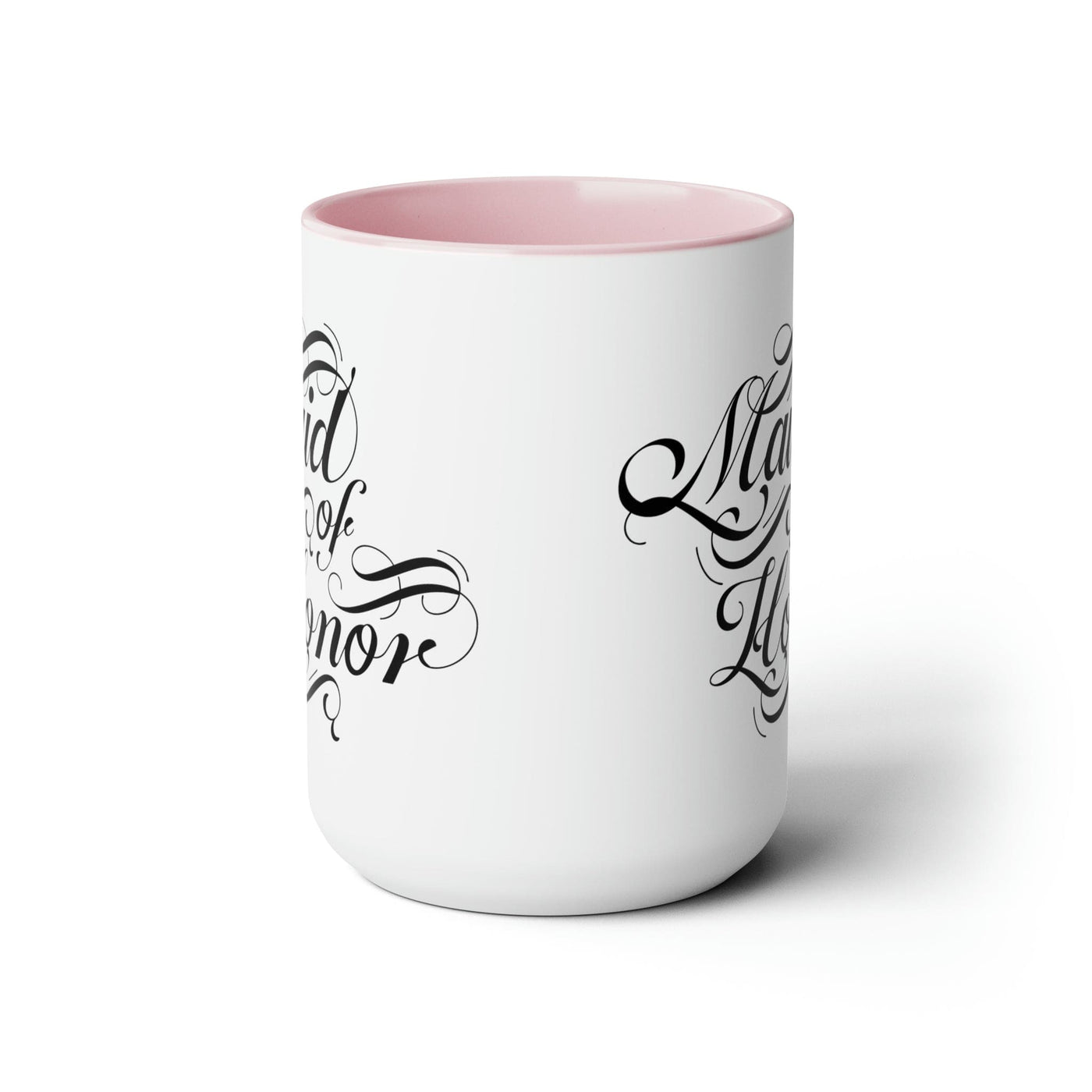 Accent Ceramic Coffee Mug 15oz - Maid Of Honor Wedding Bridal Party - Decorative