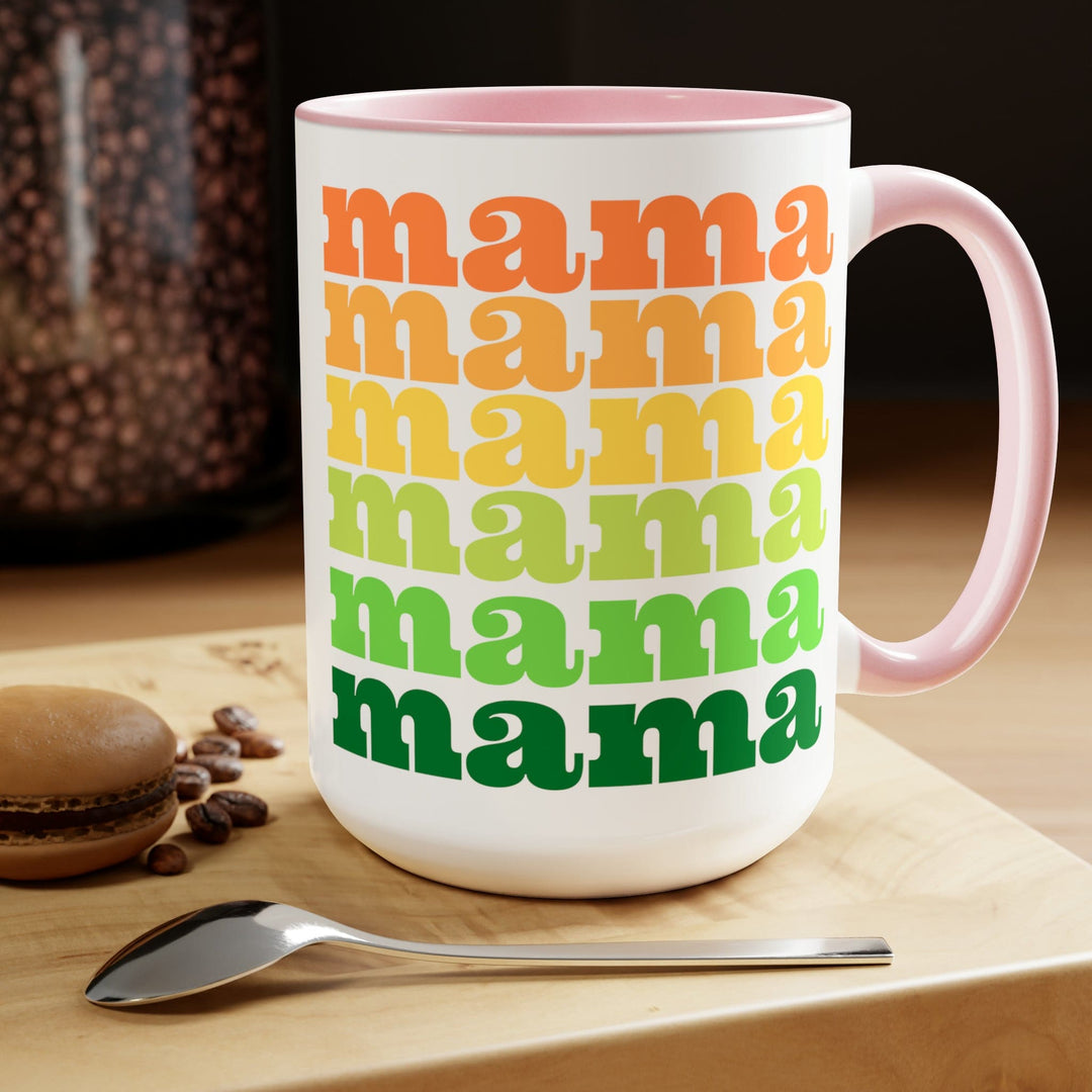 Accent Ceramic Coffee Mug 15oz - Mama Celebrating Mothers - Decorative