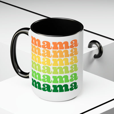 Accent Ceramic Coffee Mug 15oz - Mama Celebrating Mothers - Decorative | Ceramic