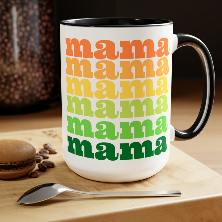 Accent Ceramic Coffee Mug 15oz - Mama Celebrating Mothers - Decorative