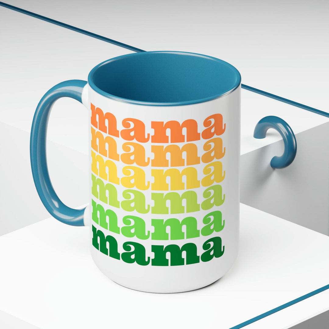 Accent Ceramic Coffee Mug 15oz - Mama Celebrating Mothers - Decorative