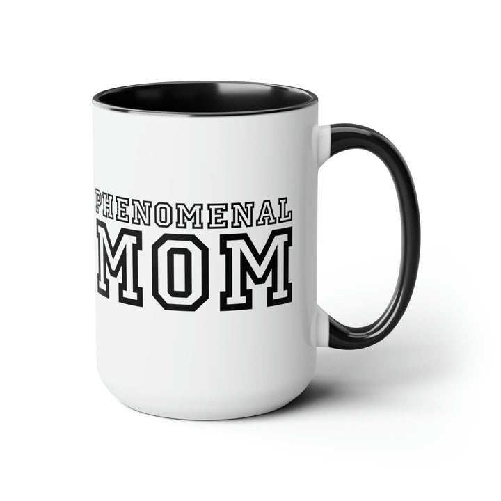 Accent Ceramic Coffee Mug 15oz - Phenomenal Mom a Heartfelt Gift for Mothers