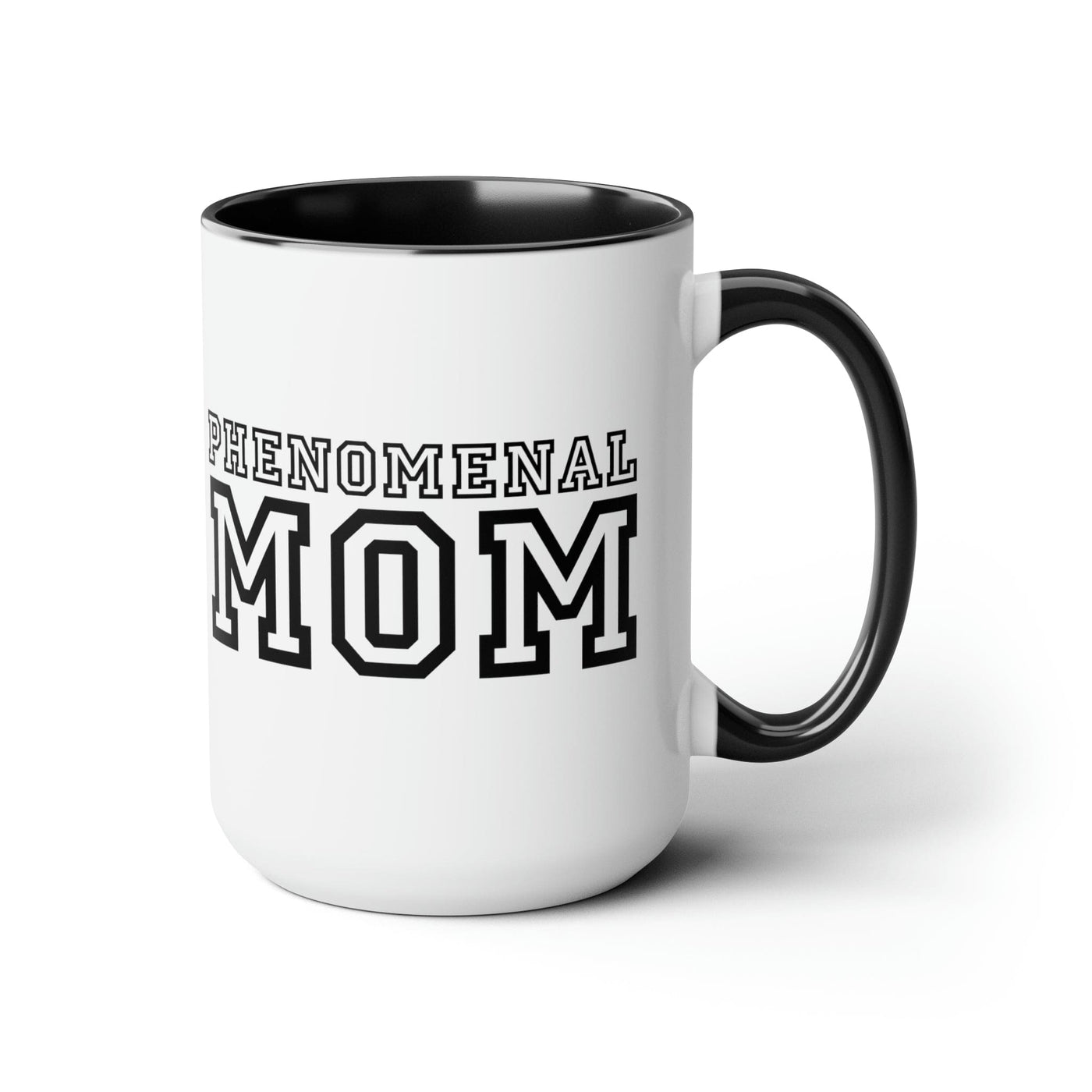 Accent Ceramic Coffee Mug 15oz - Phenomenal Mom a Heartfelt Gift For Mothers
