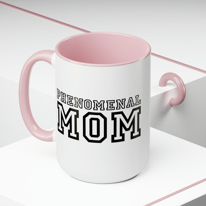 Accent Ceramic Coffee Mug 15oz - Phenomenal Mom a Heartfelt Gift for Mothers