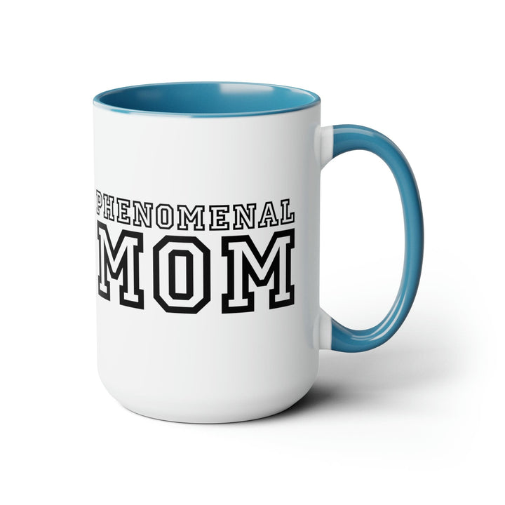 Accent Ceramic Coffee Mug 15oz - Phenomenal Mom a Heartfelt Gift for Mothers