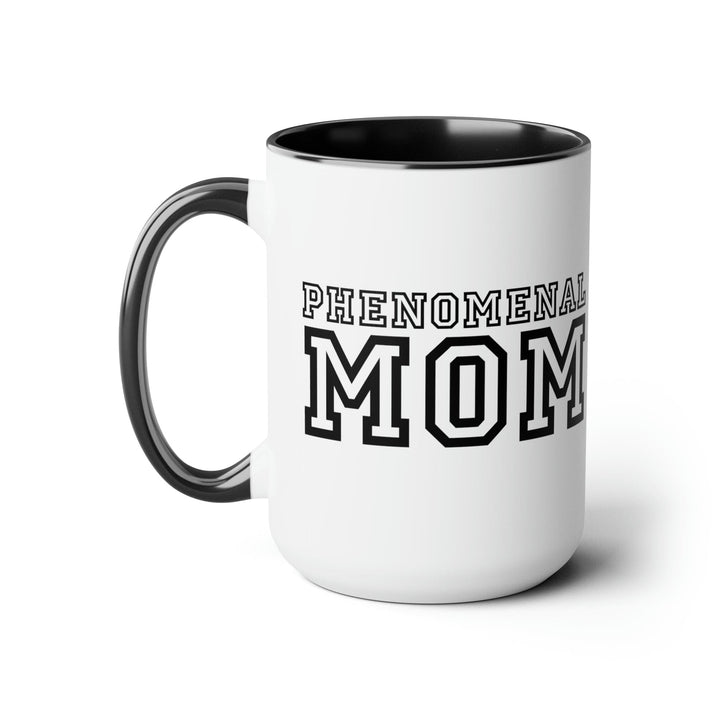 Accent Ceramic Coffee Mug 15oz - Phenomenal Mom a Heartfelt Gift for Mothers