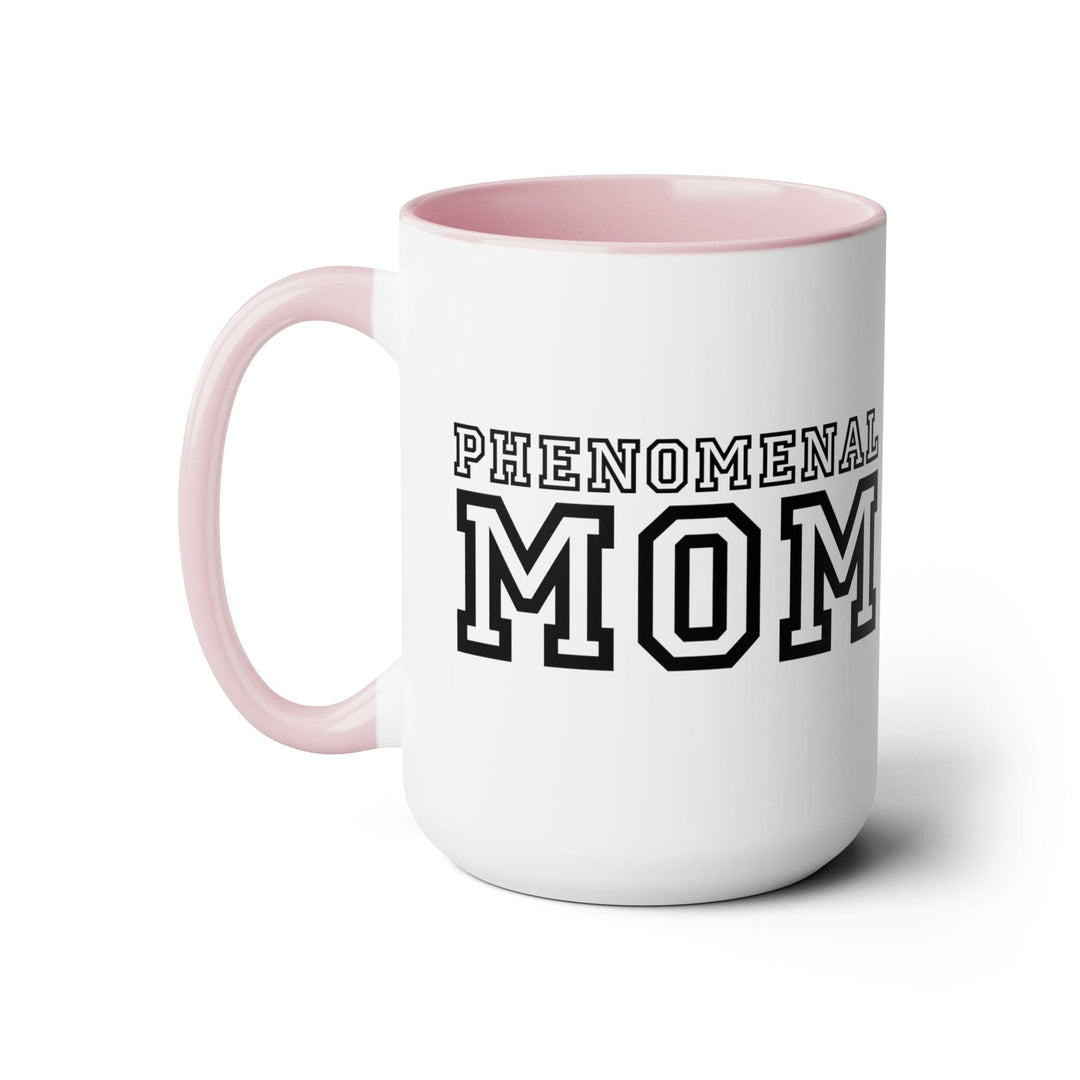 Accent Ceramic Coffee Mug 15oz - Phenomenal Mom a Heartfelt Gift for Mothers