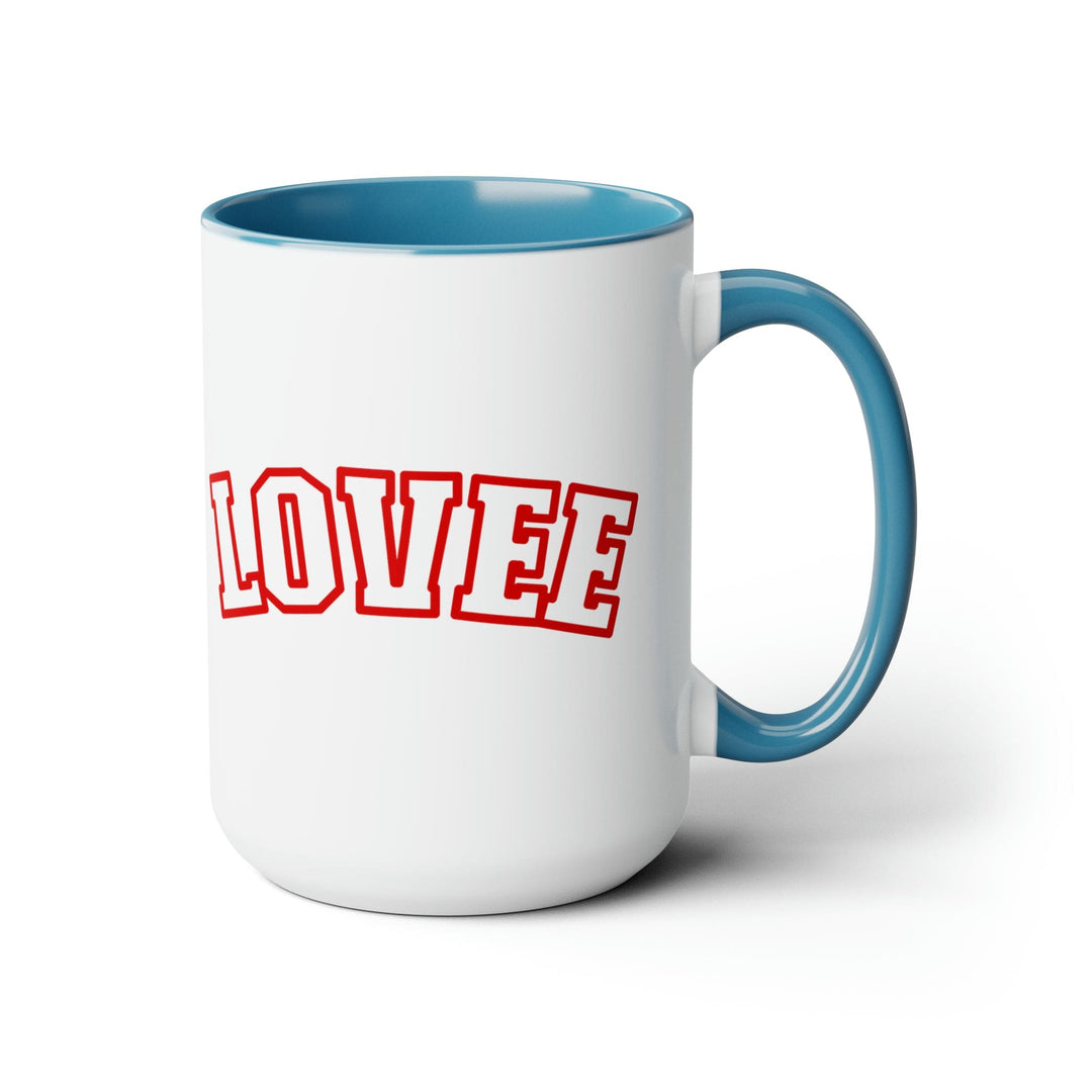 Accent Ceramic Coffee Mug 15oz - Say it Soul Lovee - Decorative | Ceramic Mugs