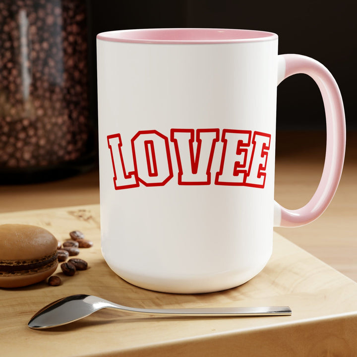 Accent Ceramic Coffee Mug 15oz - Say it Soul Lovee - Decorative | Ceramic Mugs