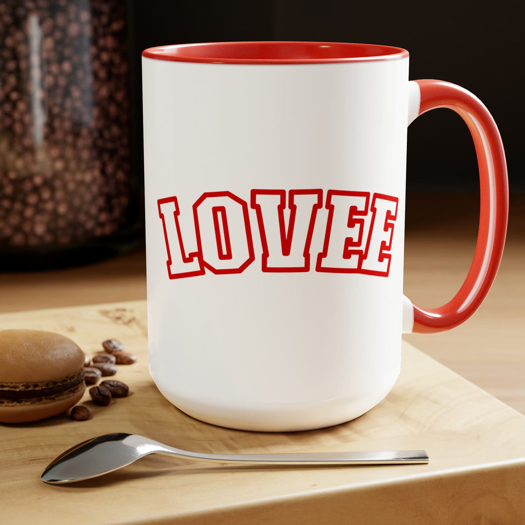 Accent Ceramic Coffee Mug 15oz - Say it Soul Lovee - Decorative | Ceramic Mugs