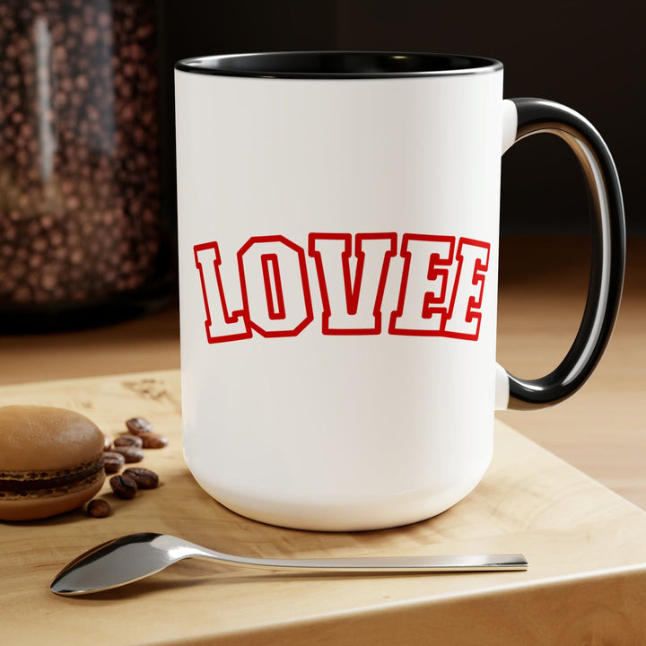 Accent Ceramic Coffee Mug 15oz - Say it Soul Lovee - Decorative | Ceramic Mugs