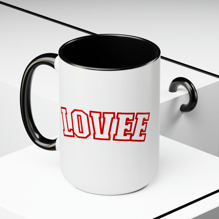 Accent Ceramic Coffee Mug 15oz - Say it Soul Lovee - Decorative | Ceramic Mugs