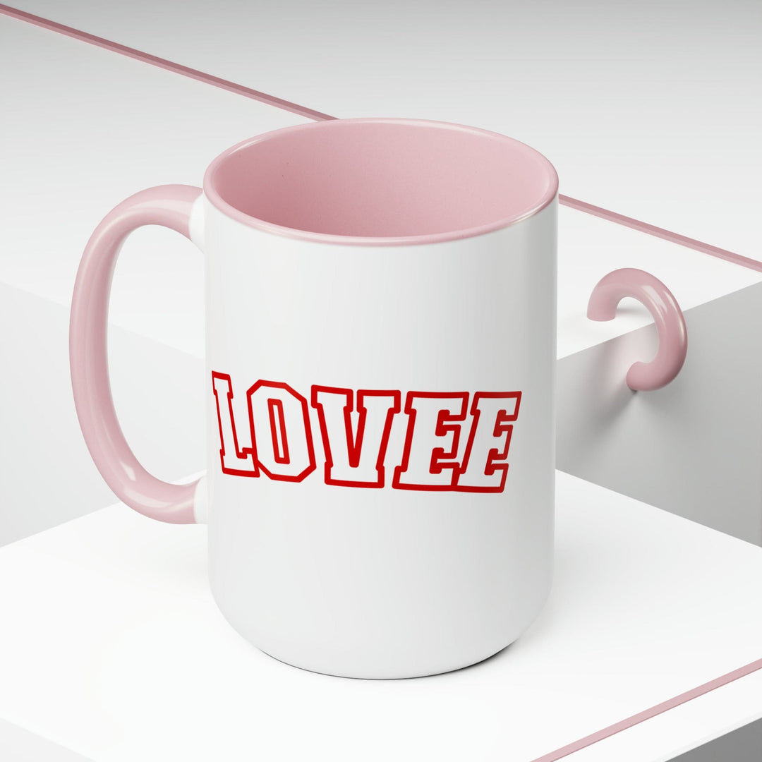 Accent Ceramic Coffee Mug 15oz - Say it Soul Lovee - Decorative | Ceramic Mugs