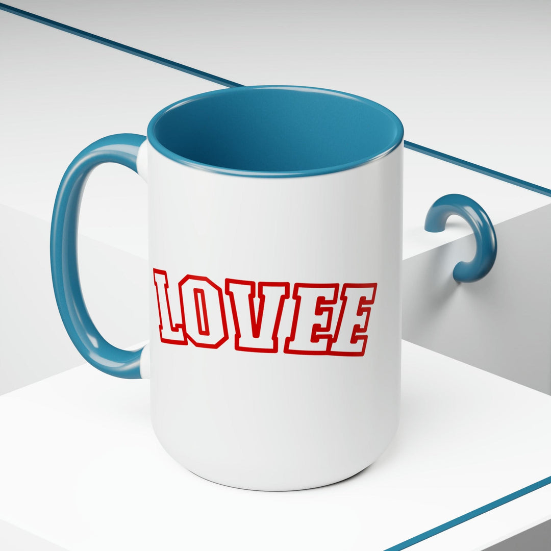 Accent Ceramic Coffee Mug 15oz - Say it Soul Lovee - Decorative | Ceramic Mugs