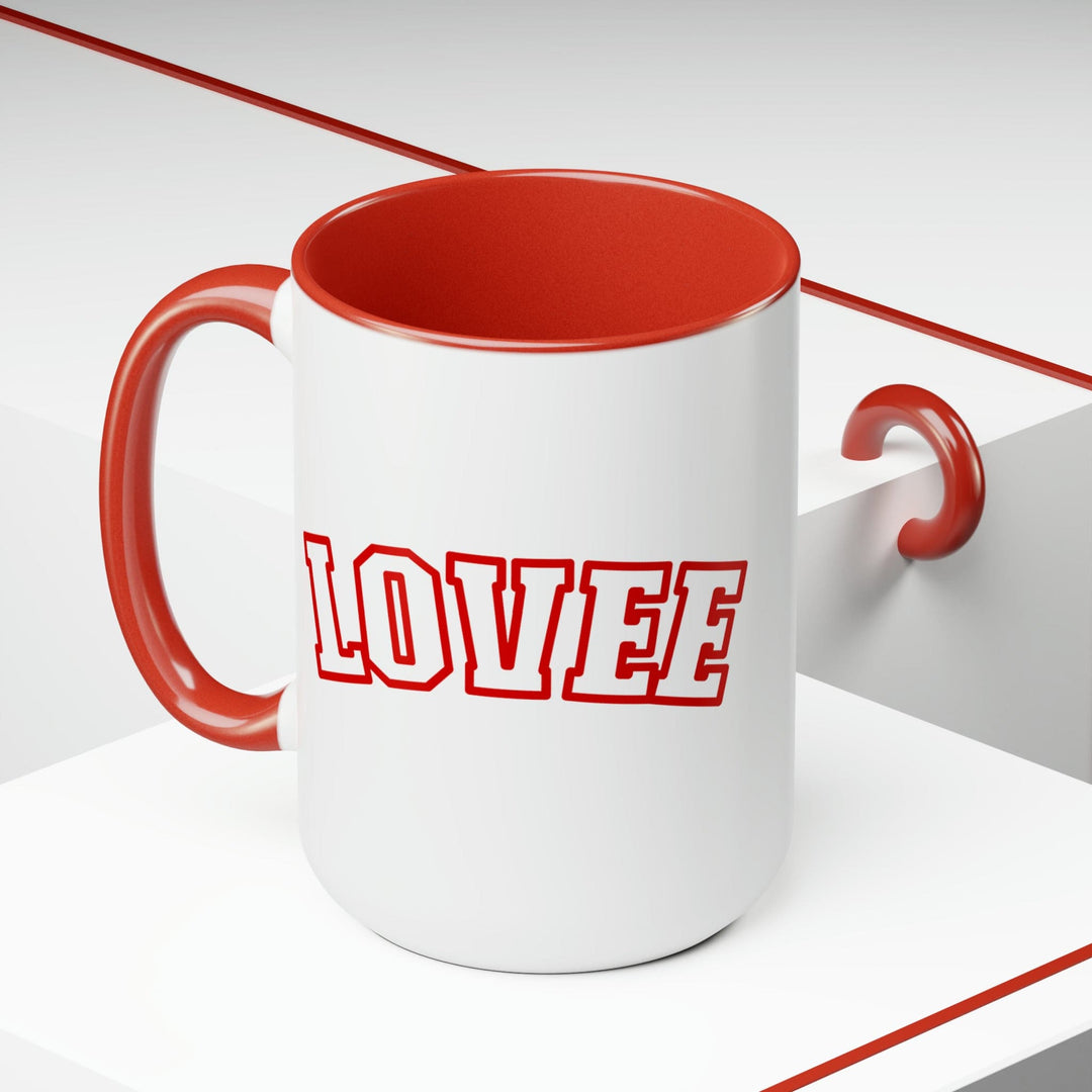 Accent Ceramic Coffee Mug 15oz - Say it Soul Lovee - Decorative | Ceramic Mugs