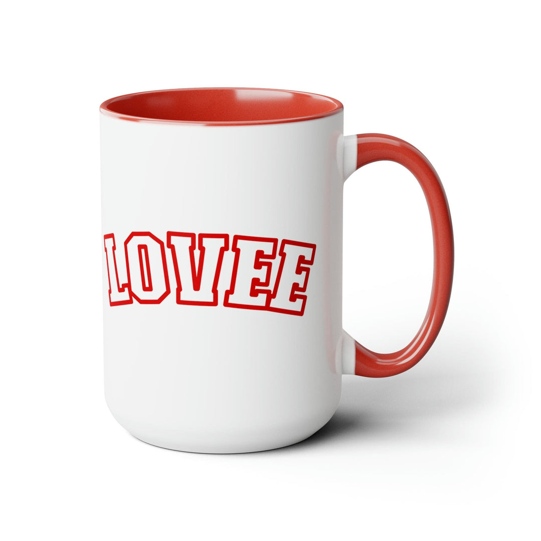 Accent Ceramic Coffee Mug 15oz - Say it Soul Lovee - Decorative | Ceramic Mugs