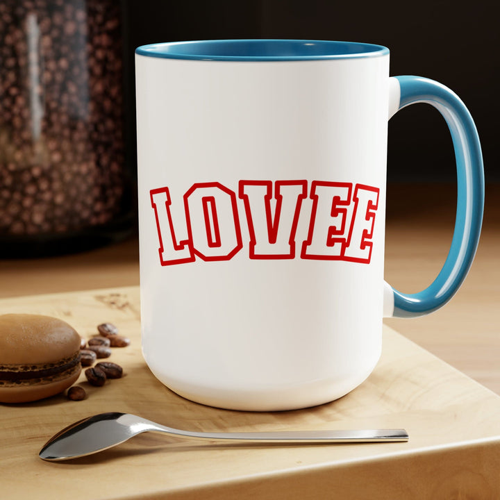 Accent Ceramic Coffee Mug 15oz - Say it Soul Lovee - Decorative | Ceramic Mugs