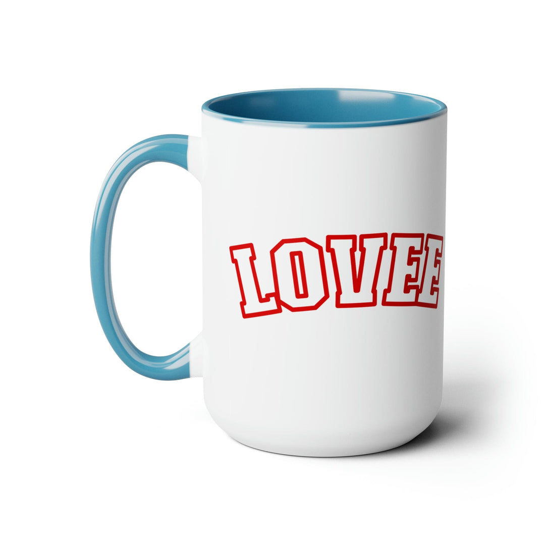 Accent Ceramic Coffee Mug 15oz - Say it Soul Lovee - Decorative | Ceramic Mugs