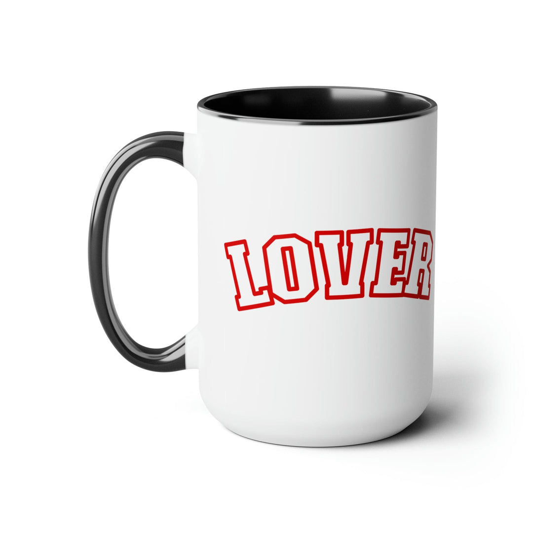 Accent Ceramic Coffee Mug 15oz - Say it Soul Lover Red - Decorative | Ceramic